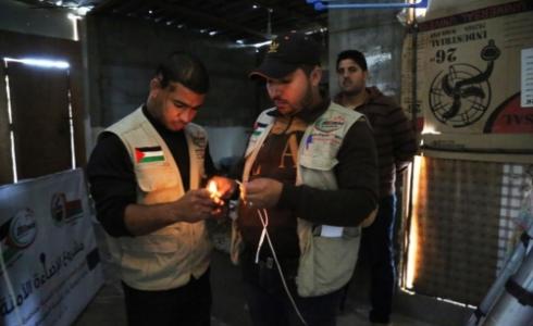 مشروع الاضاءة الآمنة بغزة