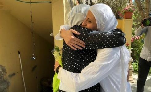 طاطور بعد الإفراج عنها العام الماضي