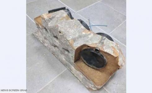 قنابل على شكل صخور في اليمن