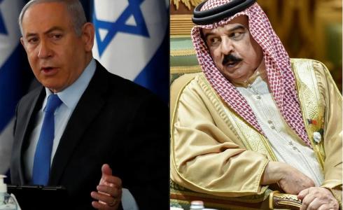 ملك البحرين حمد بن عيسى ورئيس الوزراء الإسرائيلي بنيامين نتنياهو