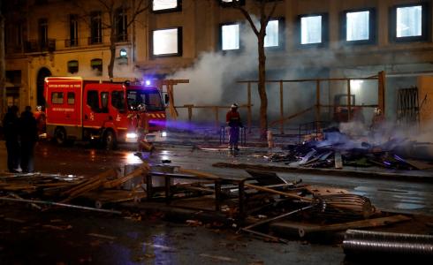 حريق في فرنسا  -  ارشيفية -