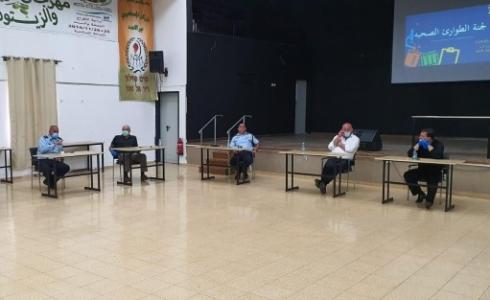 من الاجتماع في دير الأسد، اليوم