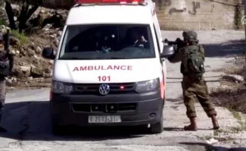 اسعاف في الخليل  - أرشيف