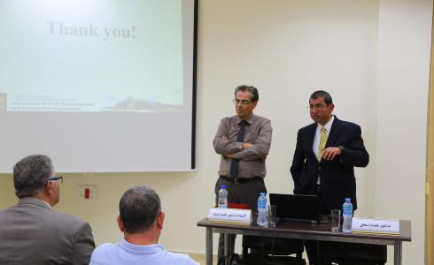 جامعة القدس تستضيف خبير الدولي في مجال أنظمة النقل الذكية 