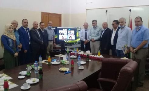 مجلس أمناء جامعة غزة يعقد اجتماعه الأول برئاسة الاستاذ الدكتور حسن أبو جراد