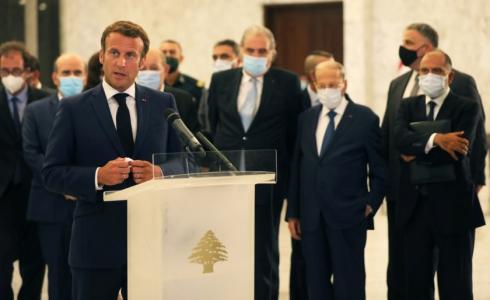 الرئيس الفرنسي إيمانويل ماكرون