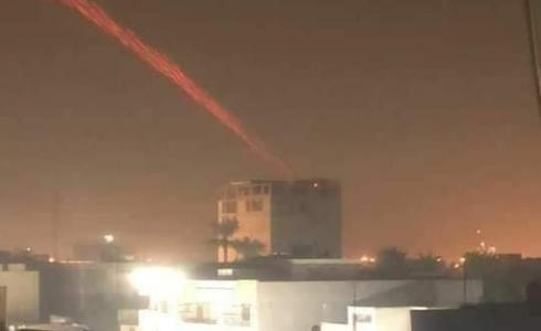 استهداف المنطقة الخضراء الحكومية وسط بغداد