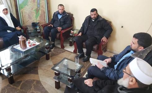 نواب الوسطى يستقبلون وفدًا من شرطة اللأدلة الجنائية وهندسة المتفجرات