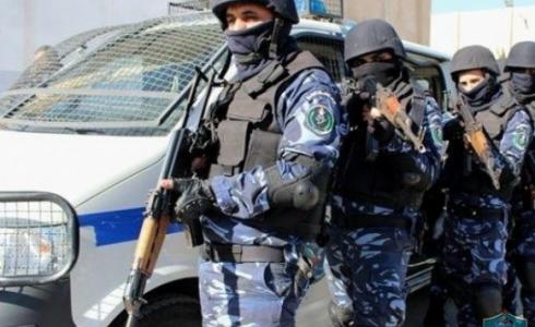 الشرطة الفلسطينية في الضفة الغربية
