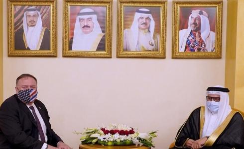 بومبيو يلتقي ولي عهد البحرين