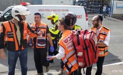 إصابة مواطنة أثر تعرضها لحادث دعس في بيتح تكف