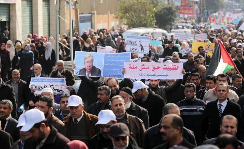 التجمع الديمقراطي للعاملين بوكالة الغوث: قرار فصل مجموعة من موظفي الوكالة تجاوز للخطوط الحمراء