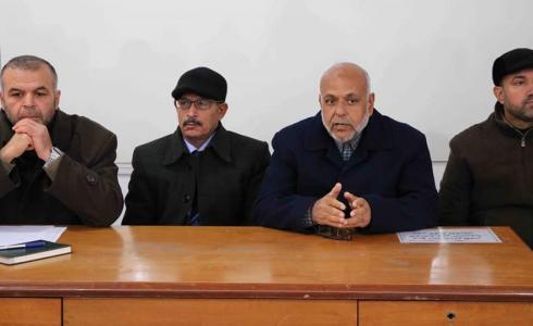 مدير تعليم شرق خان يونس يناقش مع المشرفين خطة العمل للفصل الدراسي الثاني