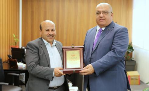 نائب محافظ سلطة النقد يستقبل وفد من مجلس مهنة تدقيق الحسابات 
