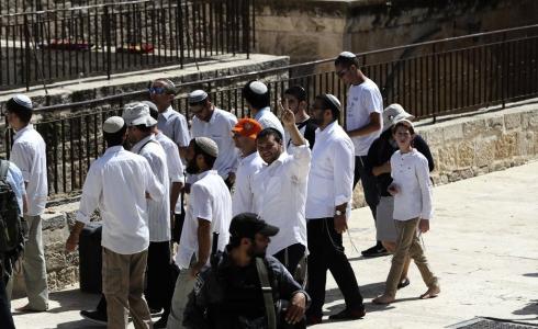 اقتحام المستوطنون لباحات المسجد الاقصى