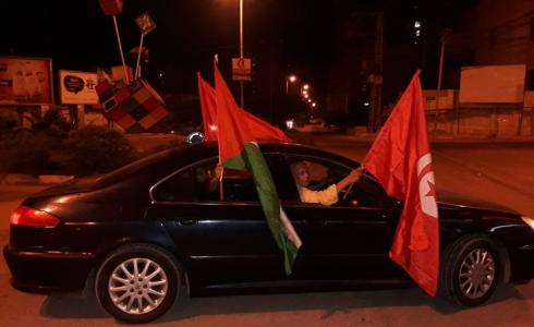 غزة تشجع المنتخب التونسي في كأس امم افريقيا