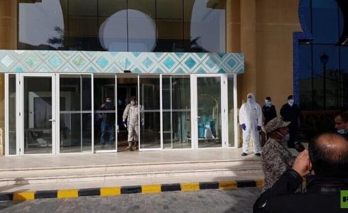 اخلاء المحجورين في فنادق البحر الميت في الاردن