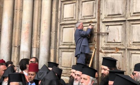 الإعلان رسميا عن إعادة فتح كنيسة القيامة بشروط