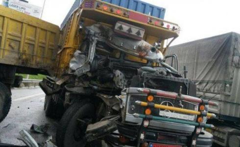 إصابة مواطن في حادث سير وقع بالقرب من مفرق يوكنعام