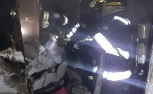 4 إصابات أثر اندلاع حريق في منزل بالكسيفة