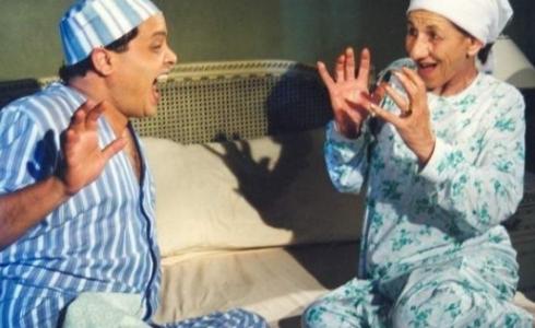 الفنانة فوزية عبد العليم مع محمد هندي