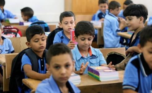 طلاب في مدارس الأونروا