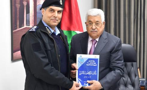 الرئيس يتسلم التقرير السنوي من اللواء حازم عطالله