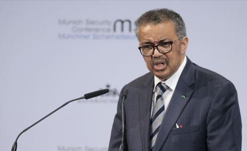 تيدروس أدهنوم غيبريسوس-  المدير العام لمنظمة الصحة العالمية