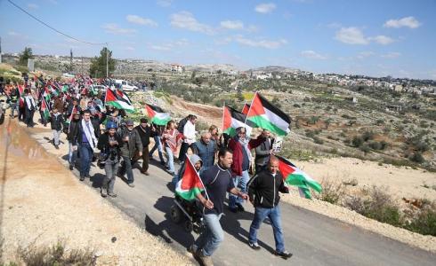 مسيرة بلعين الاسبوعية- أرشيفية