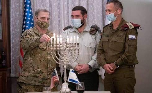 رئيس الأركان الأمريكي يجري زيارة خاطفة لإسرائيل