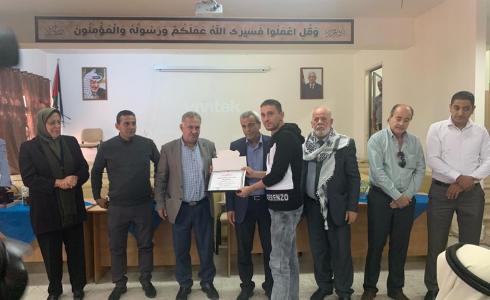تكريم ذوي الأسرى الناجحين