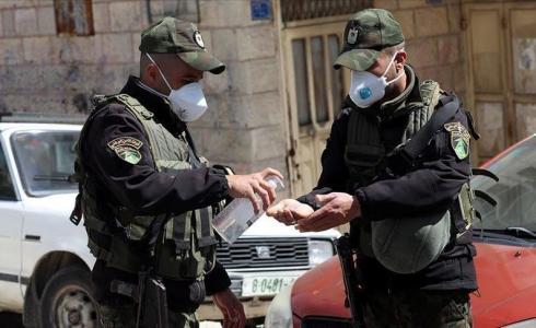 عناصر من الأمن الفلسطيني بالضفة