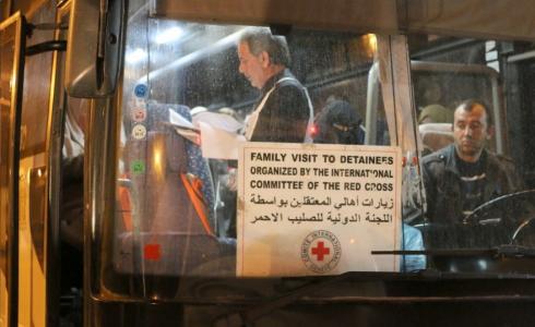 زيارة اهالي اسرى قطاع غزة