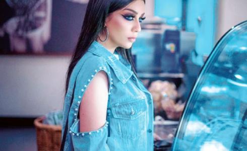 الممثلة صابرين بورشيد