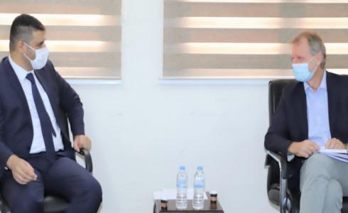 مدير منظمة الصحة العالمية في لقاء مع المسؤولين في صحة غزة 