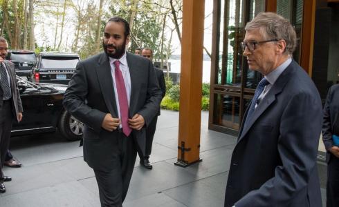 ولي العهد السعودي محمد بن سلمان في مدينة سياتل الأمريكية