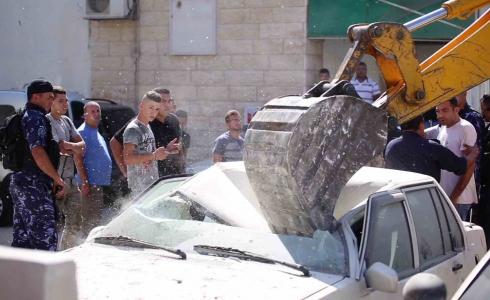 إتلاف مركبات غير قانونية - إرشيفية