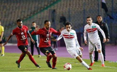 جانب من مواجهة الاهلي والزمالك - ارشيف