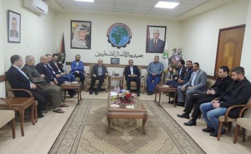 جمعية رجال الاعمال تستقبل وفد الوطنية موبايل