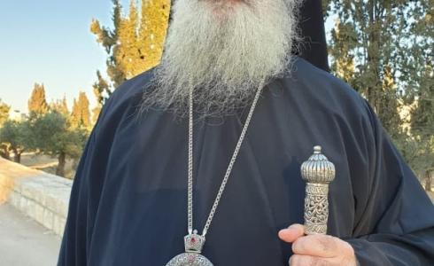 المطران عطا الله حنا رئيس اساقفة سبسطية للروم الارثوذكس
