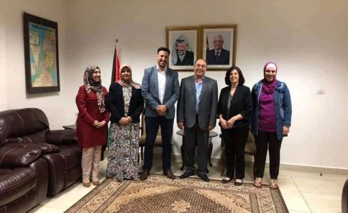 وفد من صندوق التشغيل ينظم جولة عمل في محافظة نابلس