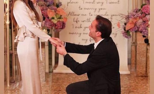 فاليري أبو شقرا وخطيبها