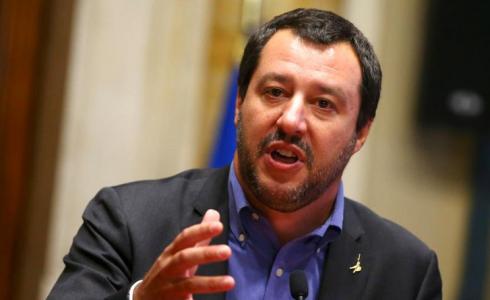 وزير الداخلية الايطالي ماتيو سالفيني