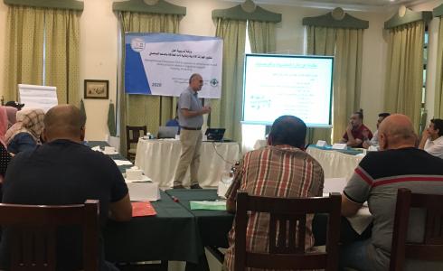 شبكة المنظمات الأهلية بغزة تفتتح ورشة عمل جديدة