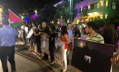 تظهرة فنية في مدينة حيفا