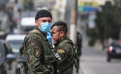 الأجهزة الأمنية في الضفة الغربية - كورونا