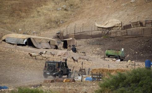 الاحتلال يطرد 16 عائلة فلسطينية من الأغوار الشمالية