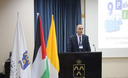 افتتاح أعمال المؤتمر الفلسطيني الدولي التاسع للكيمياء في جامعة بيت لحم