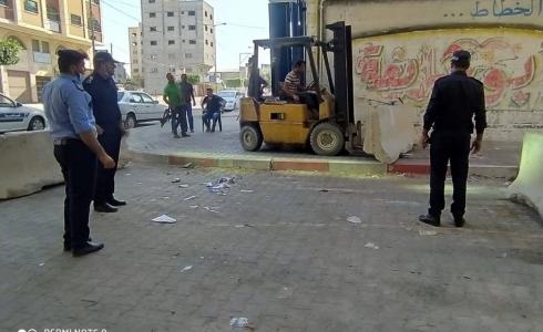 فتح الشوارع الفاصلة بين غزة والشمال