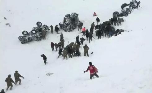 انهيار ثلجي في تركيا